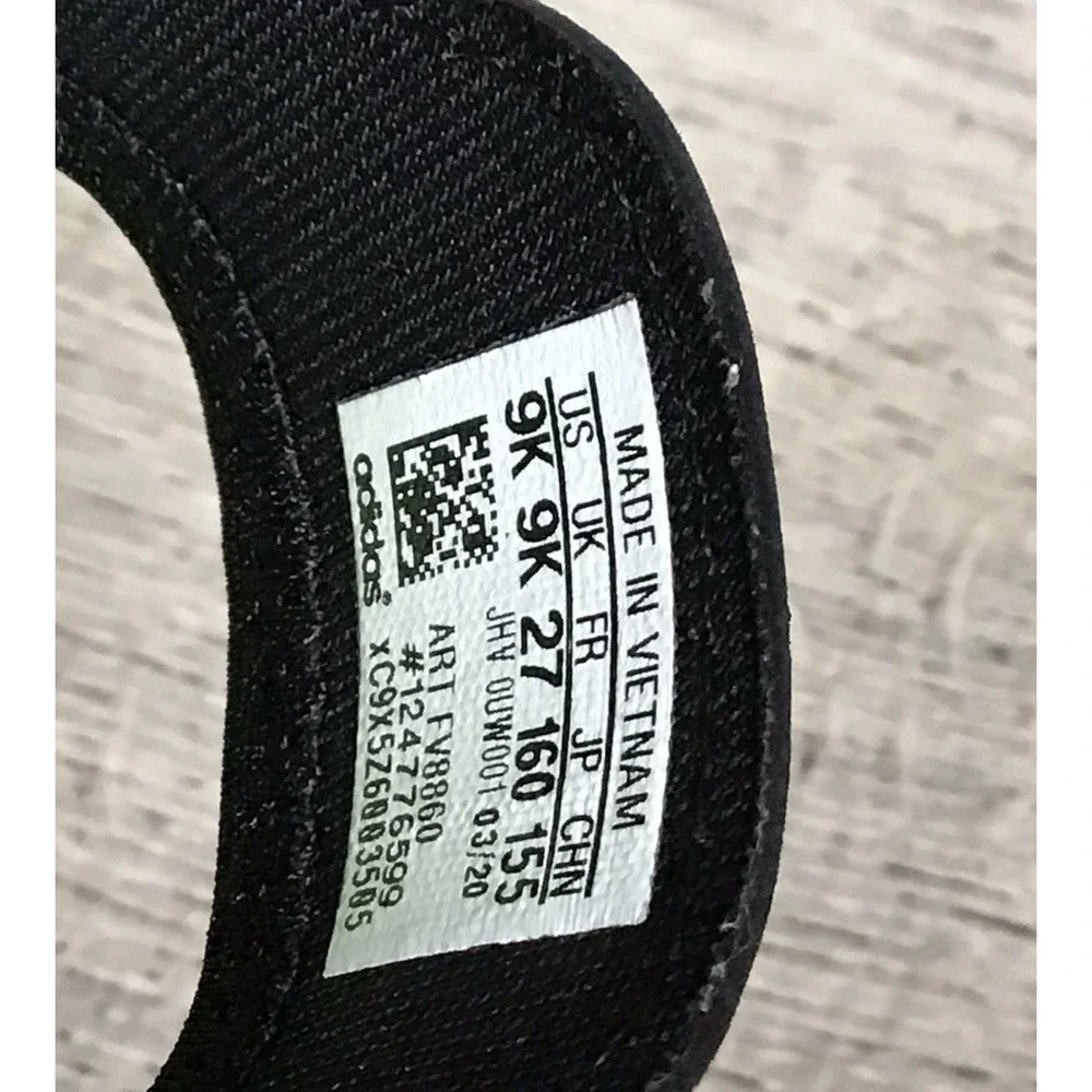 ADIDAS Baby Toddler Size 9 9K FORTASWIM FV8860 SWIM SANDALS Boys Slip On